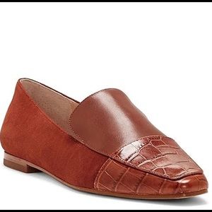 Louise et Cie Brown Blyth Cap Toe Loafers NEW